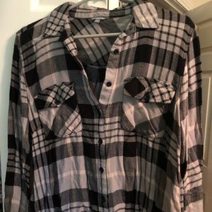Charlotte Russe Flannel Top